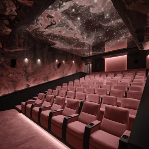 Transport yourself to The Obsidian Bloom theater that blends obs...