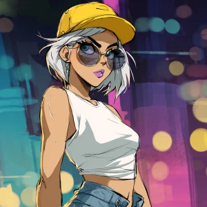 young, rebellious gta-style character. The character should have...