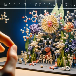 paper stop motion showing how the c4 pathway and calvin cycle wo...