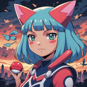 Pokemon horizon liko 
Kiss pokemon taunie