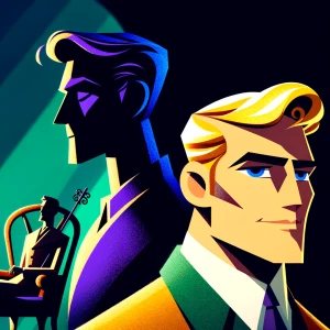 Einer ist dünn dukel haarig und der andere rugbyplaer blond Musk...