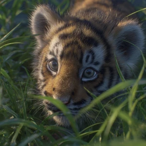 ((score_9_up, score_8_up, score_7_up)),
a baby tiger cub named T...