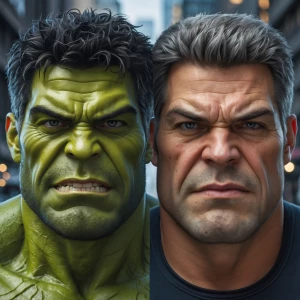 hulk face swap