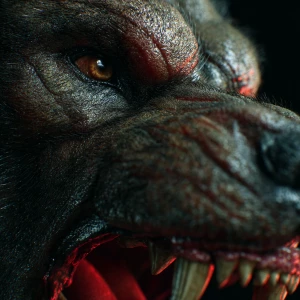 ultra-detailed, ultra-realistic, masterpiece, HDR, 8K, cerberus