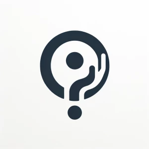 Make a logo for “Quami” where the “q” looks like a question mark...