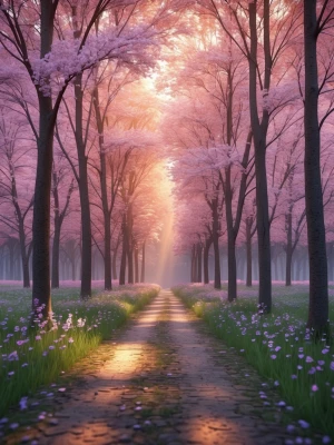 A breath-taking 4K photorealistic nature landscape in Epoxypropy...
