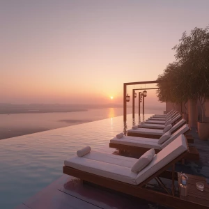 Title: "Dawn's Embrace - The Elysian Skydeck"
Description: Pictu...