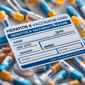 HEPATITIS B VACCINATION CARD BEARING THE NAME
AGE
DATE
GENDER