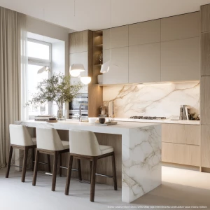 Main tones: Beige linen, warm white, light stone
Materials: O...