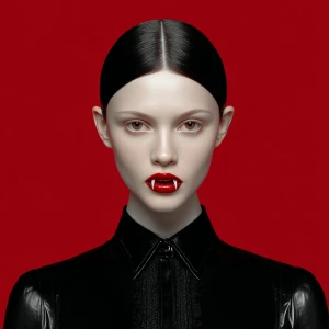 Vampire Editorial Face Swap