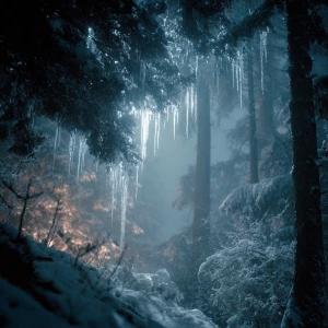 Snowstorm, Wonderland, Yule, Skiing, Icicles, Frost, Ethereal, F...