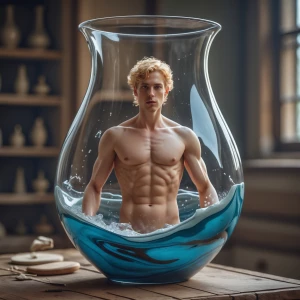 Show me the human inside without the vessle