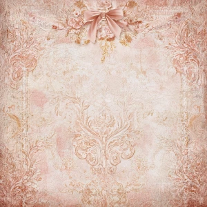 Rococo coquette digital background paper, blush pink and ivory l...