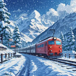 It's winter holidays.The weather is snowy. We are going to the C...