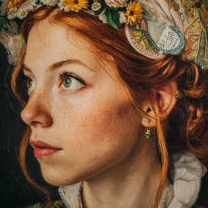 Close up of Swetlana Wladimirowna Ustinowa