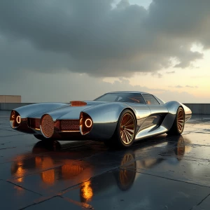 The future isn't spaceship mixed with a next generation fighter...