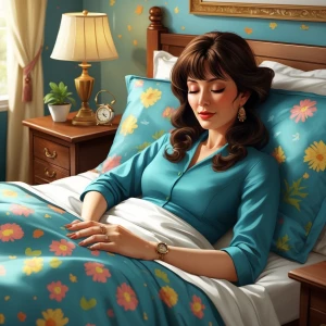 Create aunty sleep to bed