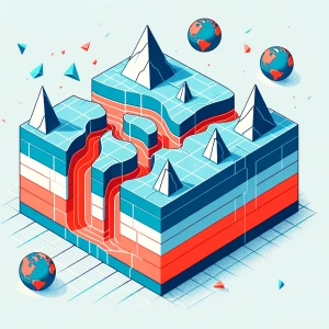 lav et billede der illustrerer bevarende pladegrænser