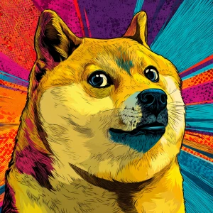 MEME DOGE in GTA art style,  Smelly one, in the style of a Grand...