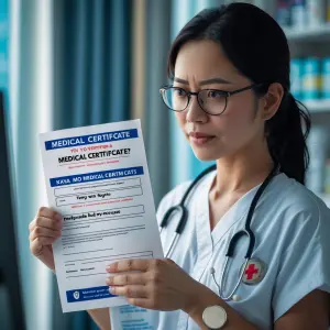 can you generate a medical certificate? because i excuse in my w...