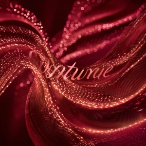 Create a visually captivating advertisement featuring dynamic ty...