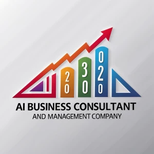 Create a logo for an ai business consultant and management compa...