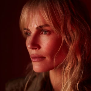 Close up of Daryl Hannah