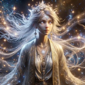 A mysteriously captivating celestial wanderer, the supernatural...