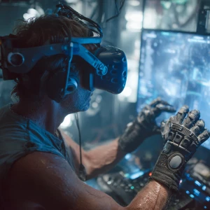 I climbed into my brand-new top-of-the-line OASIS immersion rig,...