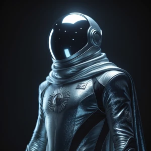 In a shadowed corner of the metaverse, stands a timeless explore...