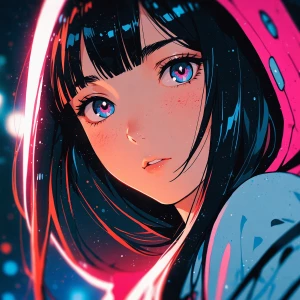 UMA PERSONAGEM DE ANIME SUPER REALISTA EM 4K