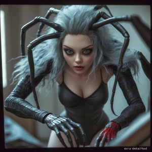 blurry, low-res, low detail, pixelated, cartoon, extra limbs (be...