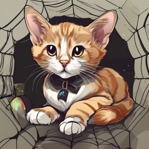 I want a Spider-Man cat