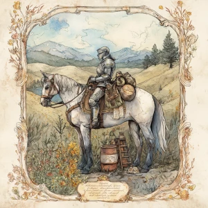 Print-ready junk journal page, A4 portrait full-bleed (≈2480×350...