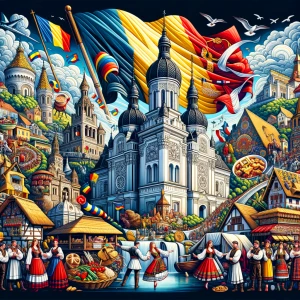 culturele ervaring over roemenie. 30 seconden lang, cultuur, sym...