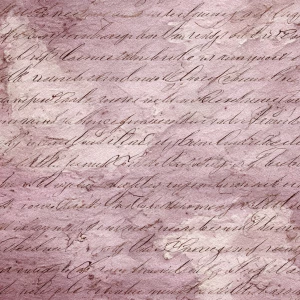 Victorian Mauve Rose Handwritten Script – Seamless Digital Paper...
