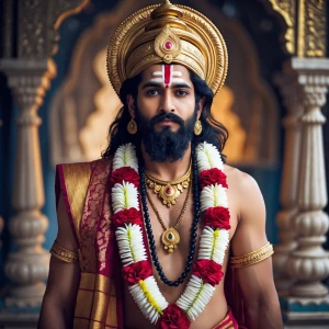 Krishn bansuri bajate huye photo generate kar ke do achha