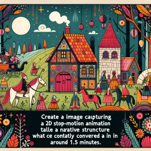 2d animation, stopmotion, simple drawing with colors, Kaa Dzirna...