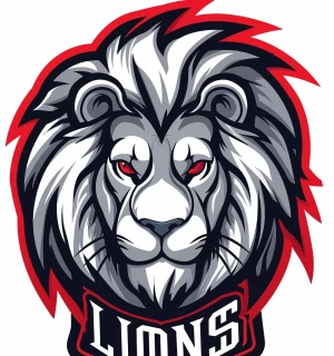 clean vector collegiate sports mascot, upright anthropomorphic g...