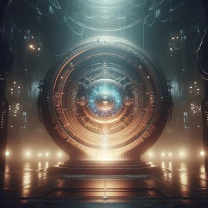 a mysterious device—an artifact capable of time-travel and multi...