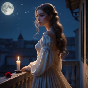 ---

🎀 Prompt 1: Juliet

> A hyper-realistic portrait of Juliet...