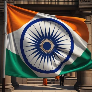 India flag is mising