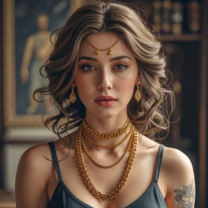 Change the image into pretty look remove the neck chain and add...