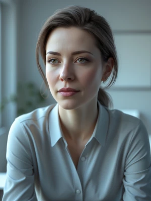 Transform the uploaded photo into a highly realistic and profess...