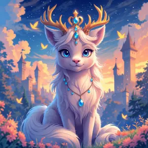 Majestic, cute soft aura