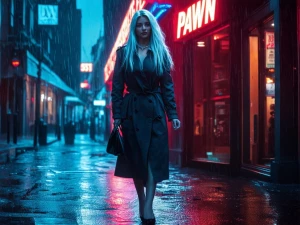 felicia Hardy-realistic cinematic image of a tall, elegant boxum...