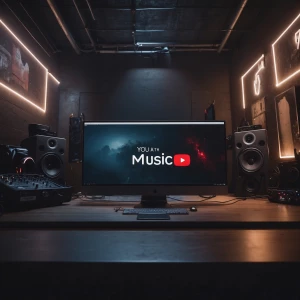 Make a YouTube Banner that says i do music and Vlogs if you like...