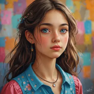 A girl