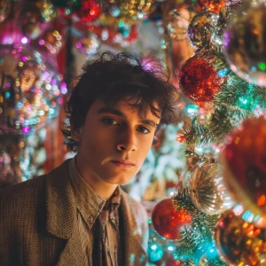 Winter Bauble Selfie Face Swap