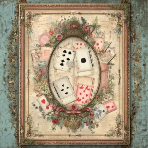 Print-ready junk journal page, A4 portrait full-bleed, 300 DPI....